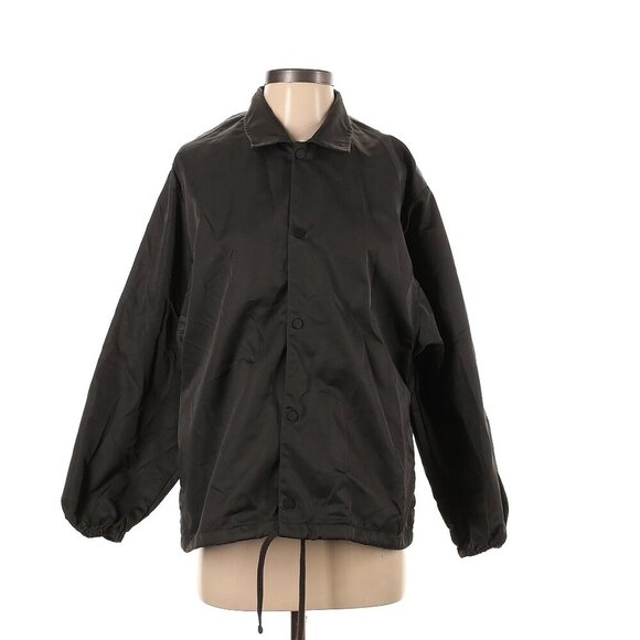 Essentials Fear of God Coaches Jacket in Iron Black XS - Picture 3 of 8